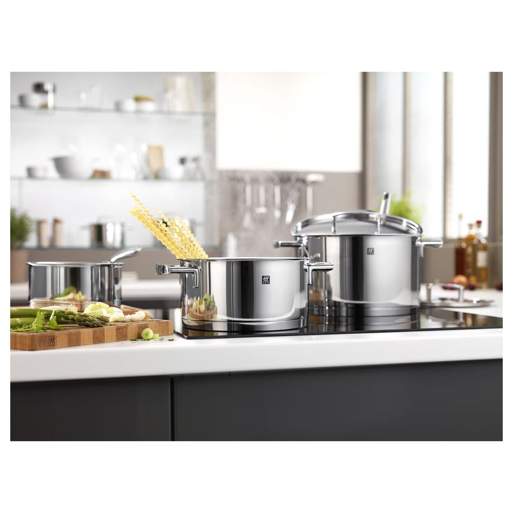Zwilling Passion Batteria Pentole In Acciaio Inox 18/10 - Set 5 Pz