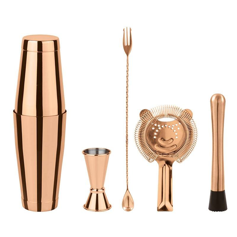 Paderno Boston Set Mixology In Acciaio Inox Set 5 Pz
