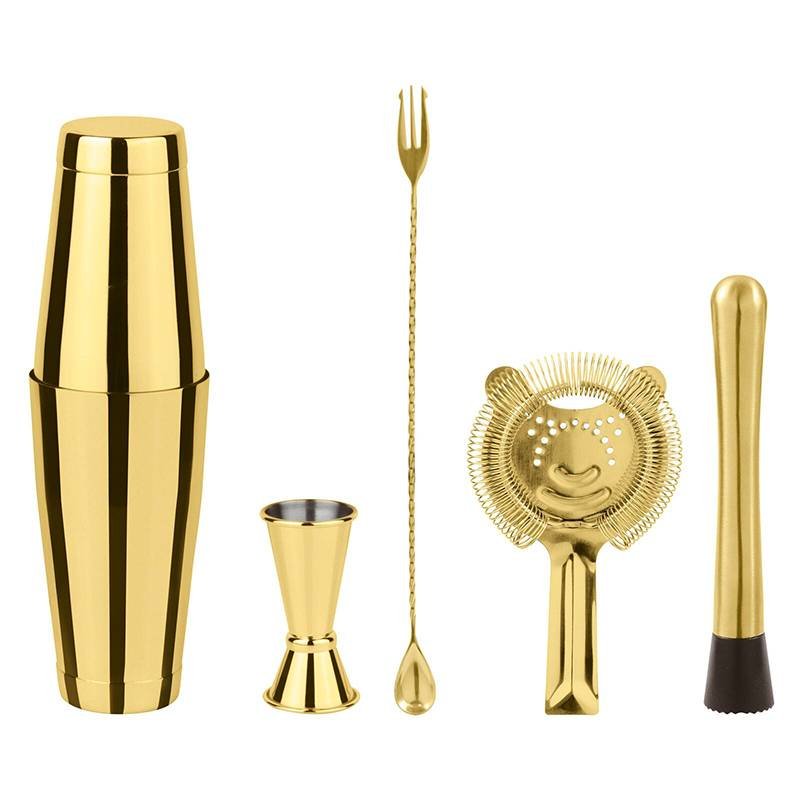 Paderno Boston Set Mixology In Acciaio Inox Set 5 Pz