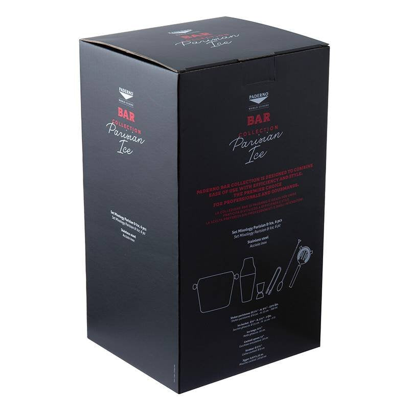 Paderno Ice Mixology Set Mixology In Acciaio Inox Set 6 Pz