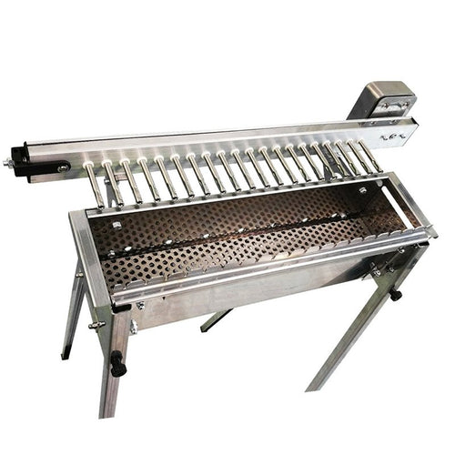 Tecnoroast 20 Single Griglia A Carbone Con Giraspiedini Automatico