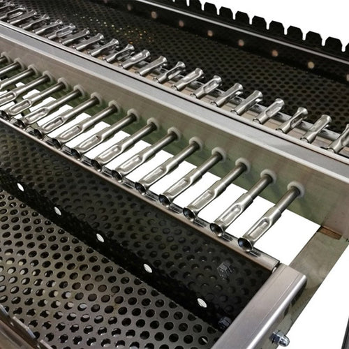 Tecnoroast 80 Double Griglia A Carbone Con Giraspiedini Automatico
