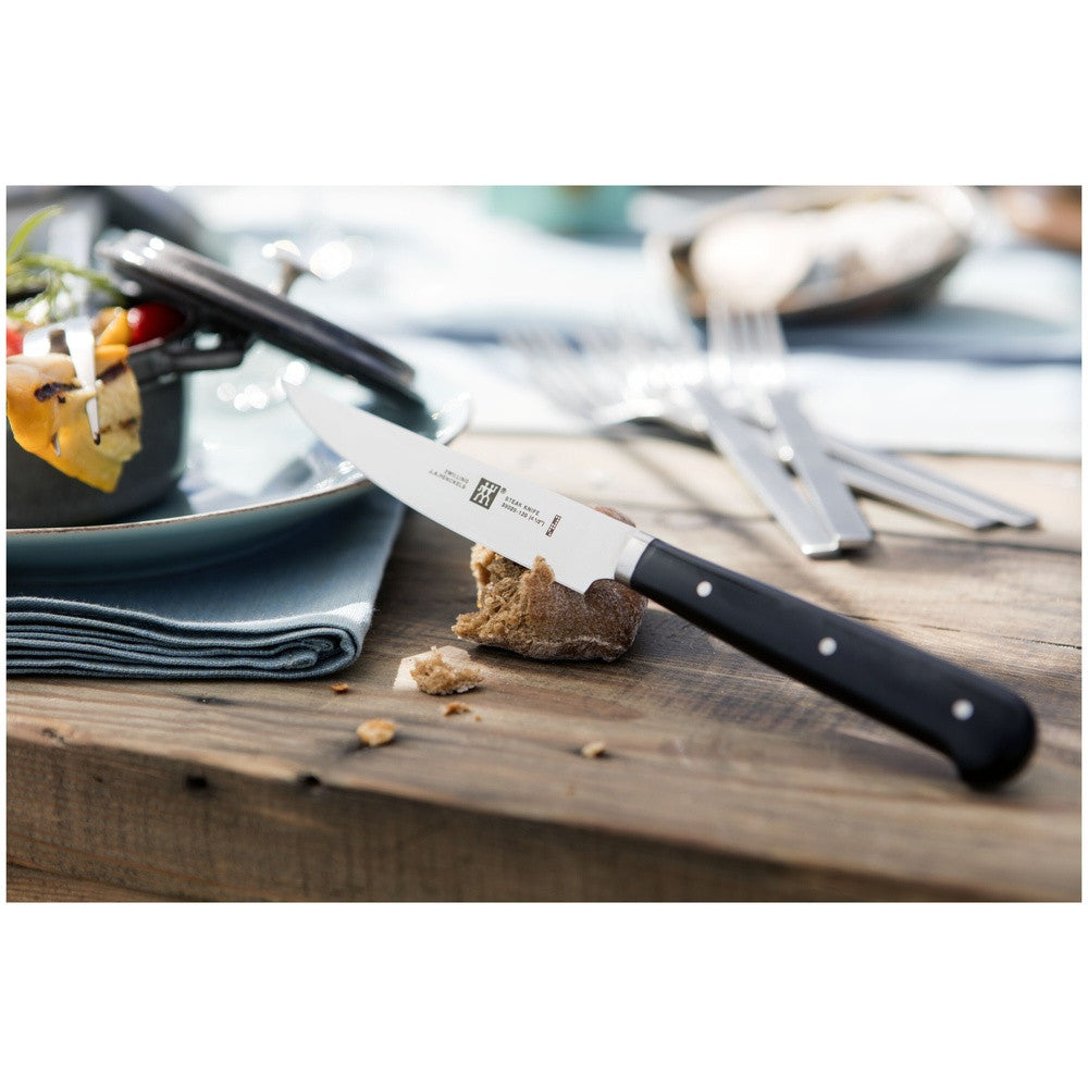 Zwilling Steak-Set Coltello Bistecca con Lama Rasoio In Acciaio Inox - Set 4 Pz