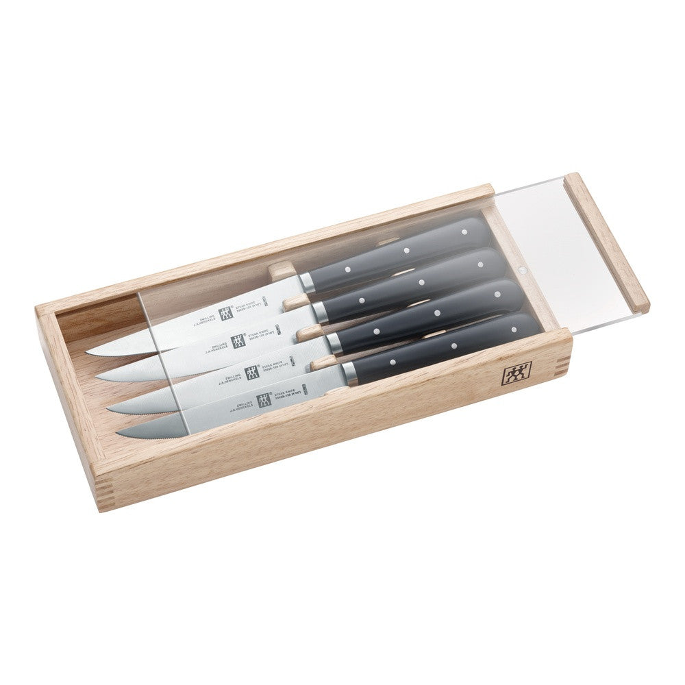 Zwilling Steak-Set Coltello Bistecca con Lama Rasoio In Acciaio Inox - Set 6 Pz