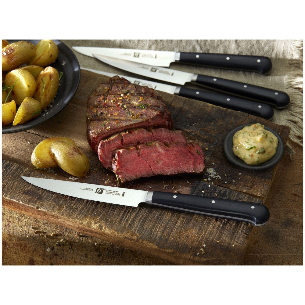 Zwilling Steak-Set Coltello Bistecca con Lama Rasoio In Acciaio Inox - Set 6 Pz