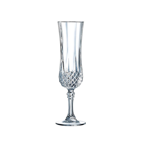 14 Cl Cristal D Arques Longchamp Calice Flute In Vetro Set 6 Pezzi