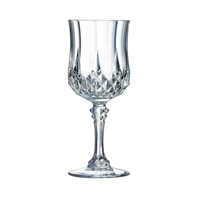 25 Cl Cristal D Arques Longchamp Calice Acqua In Vetro Set 6 Pezzi
