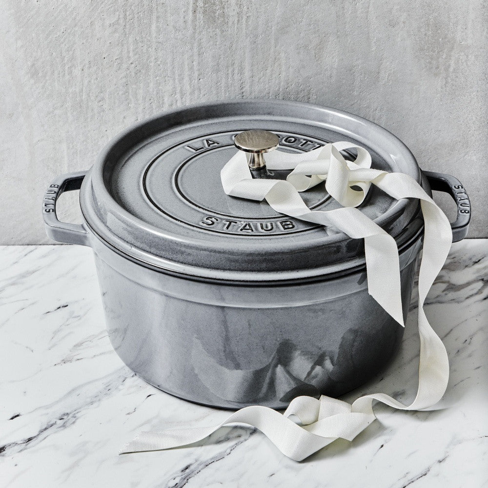 24 cm - Staub La Cocotte Casseruola Cocotte Rotonda In Ghisa