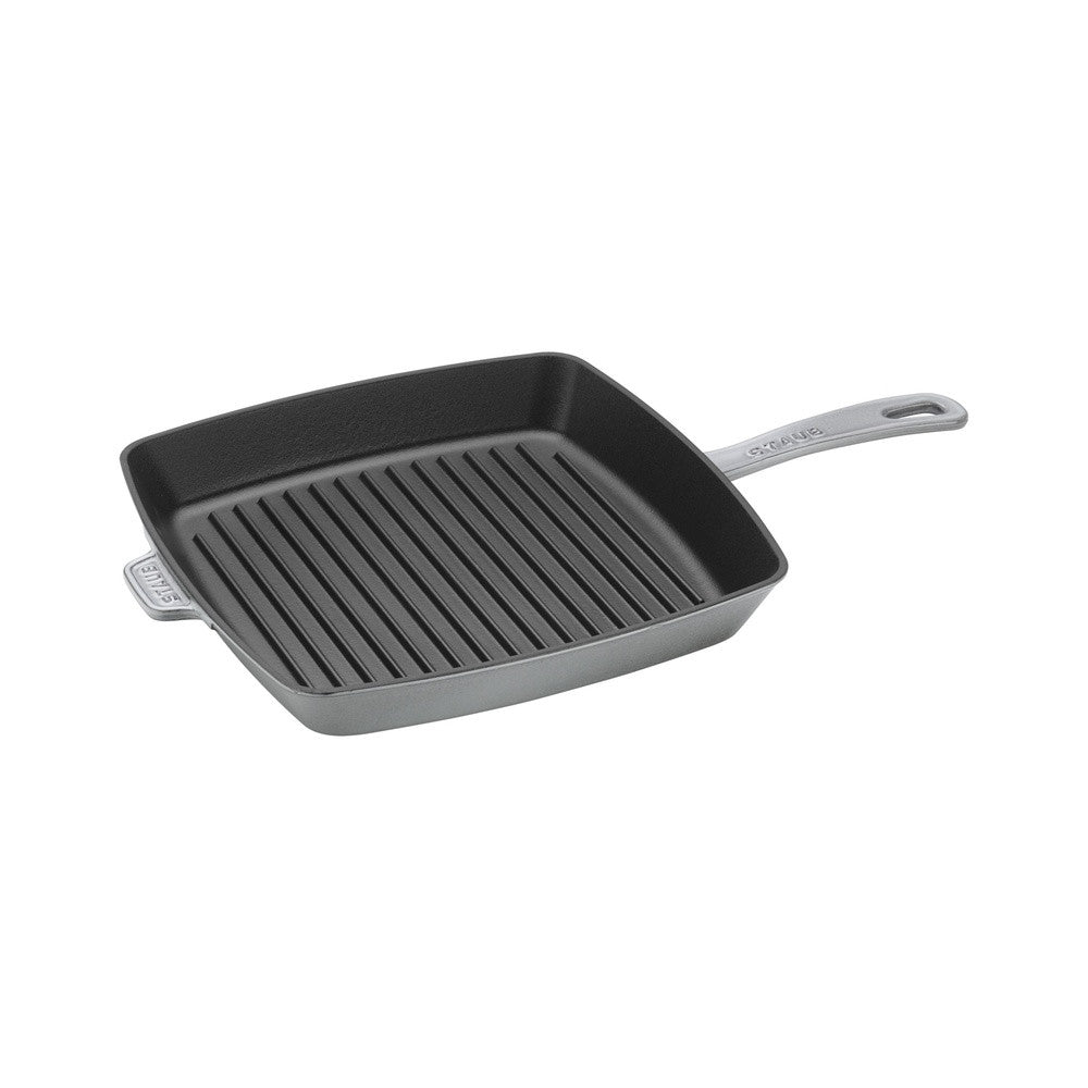30 cm - Staub Grill Pans Bistecchiera Quadrata In Ghisa