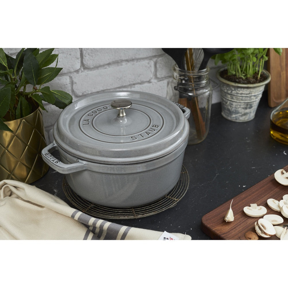 20 cm - Staub La Cocotte Casseruola Cocotte Rotonda In Ghisa