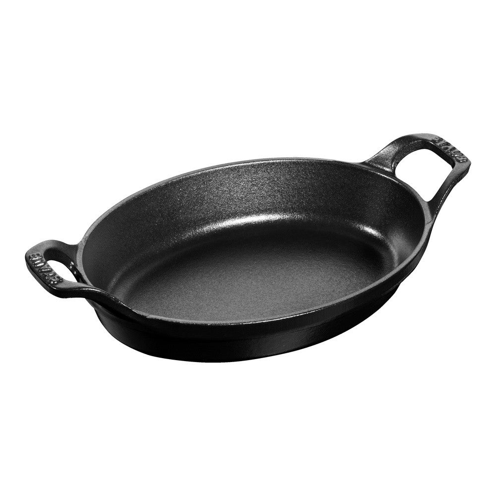 28 cm - Staub Specialities Pirofila Ovale In Ghisa