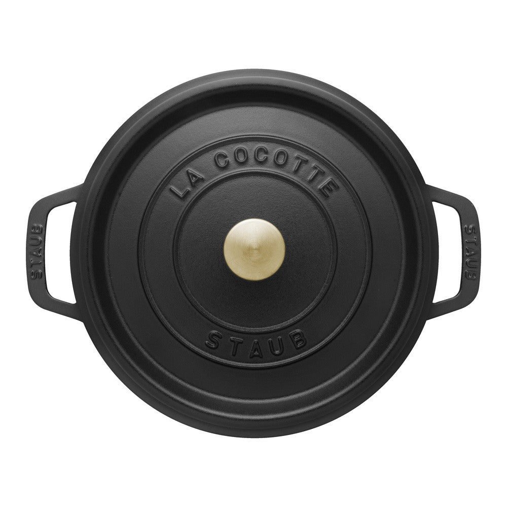 12 cm - Staub La Cocotte Casseruola Cocotte Rotonda In Ghisa
