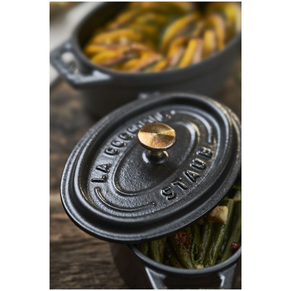15 cm - Staub La Cocotte Casseruola Cocotte Ovale In Ghisa