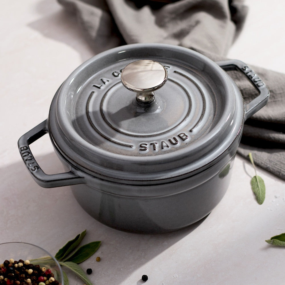 16 cm - Staub La Cocotte Casseruola Cocotte Rotonda In Ghisa