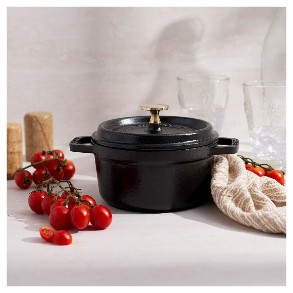 16 cm - Staub La Cocotte Casseruola Cocotte Rotonda In Ghisa
