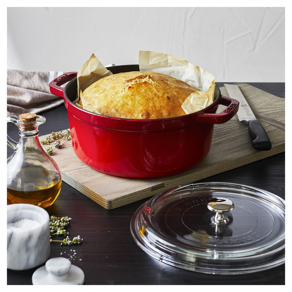 24 cm - Staub La Cocotte Casseruola Cocotte Rotonda In Ghisa