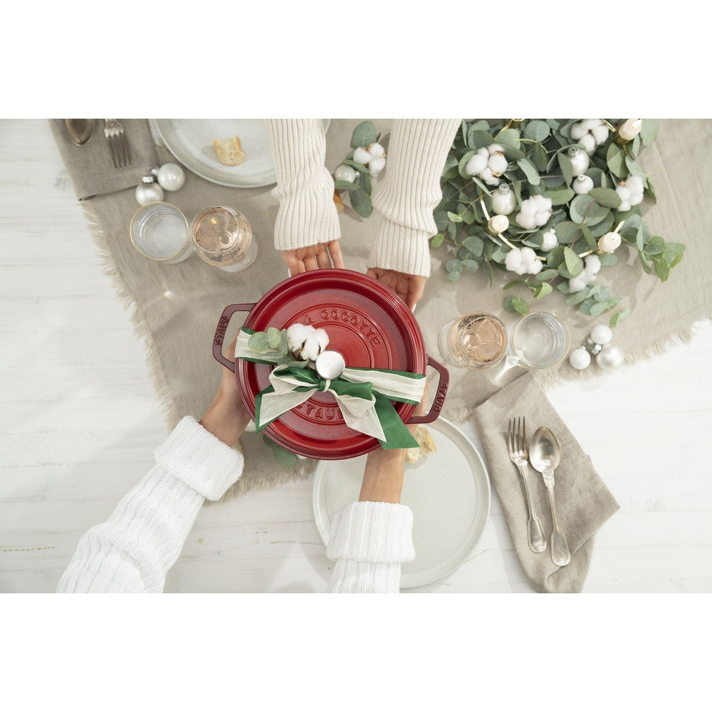 26 cm - Staub La Cocotte Casseruola Cocotte Rotonda In Ghisa