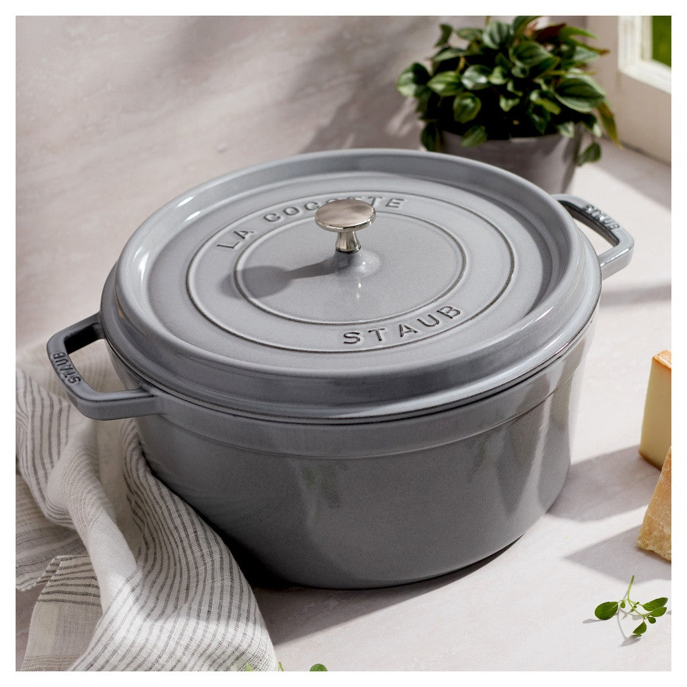 30 cm - Staub La Cocotte Casseruola Cocotte Rotonda In Ghisa