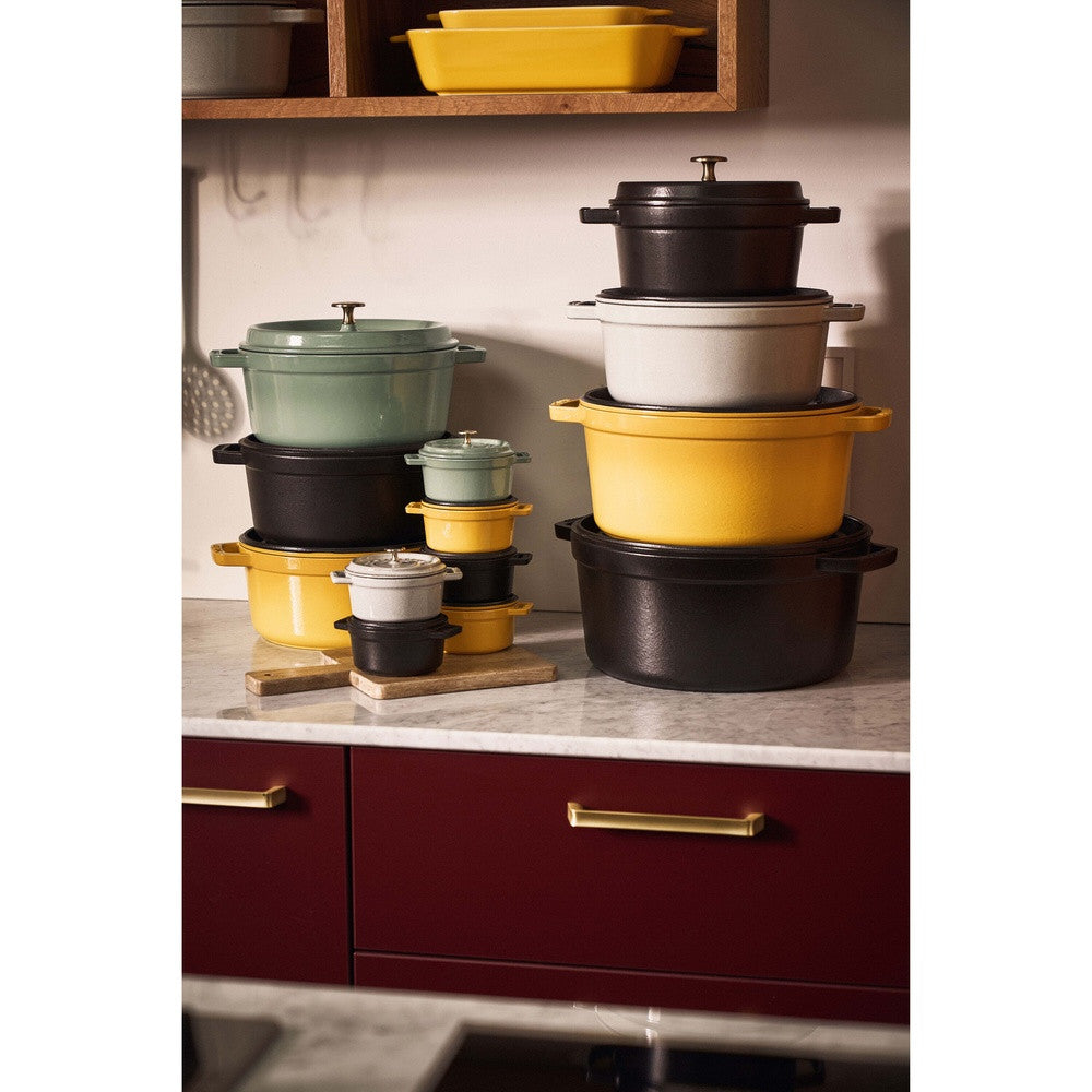30 cm - Staub La Cocotte Casseruola Cocotte Rotonda In Ghisa