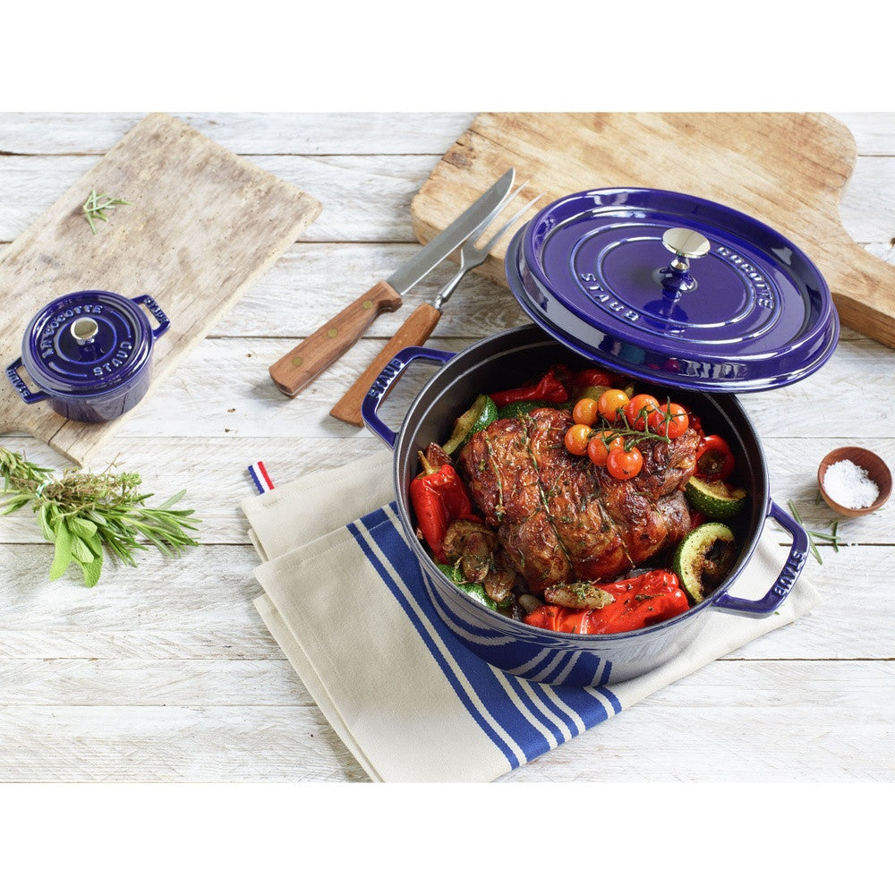 20 cm - Staub La Cocotte Casseruola Cocotte Rotonda In Ghisa
