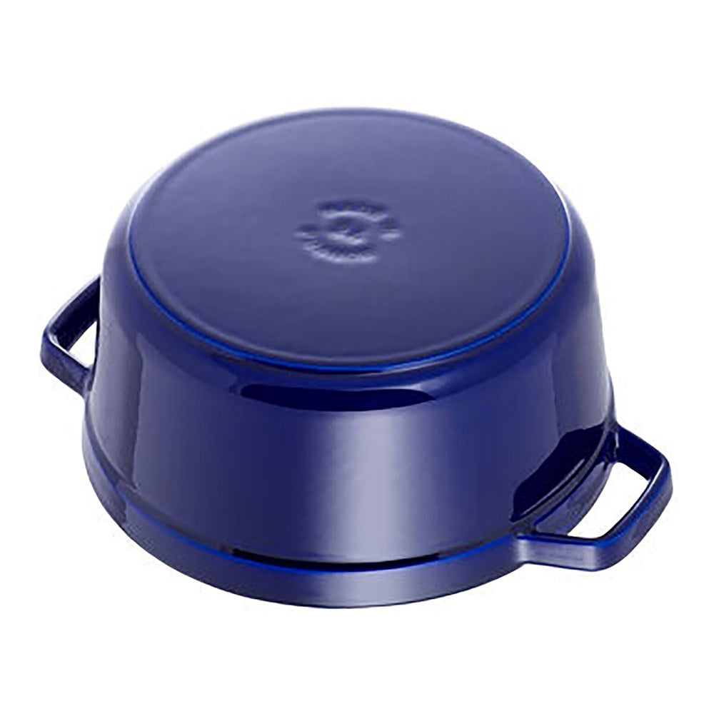 28 cm - Staub Cocotte Casseruola Rotonda In Ghisa Smaltata