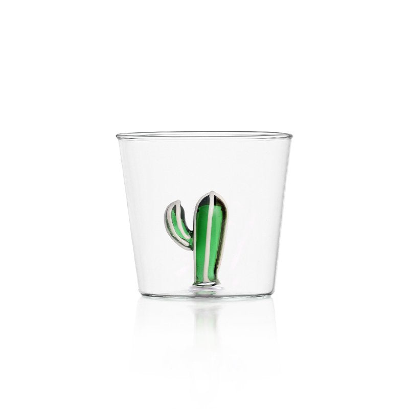 35 Cl Ichendorf Desert Plants Bicchiere Acqua In Vetro Borosilicato