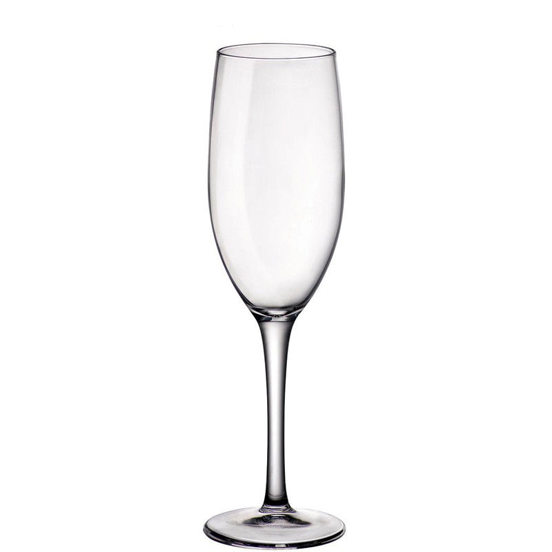 17 Cl Bormioli Rocco Milano Calice Flute In Vetro Temperato Set 12 Pezzi