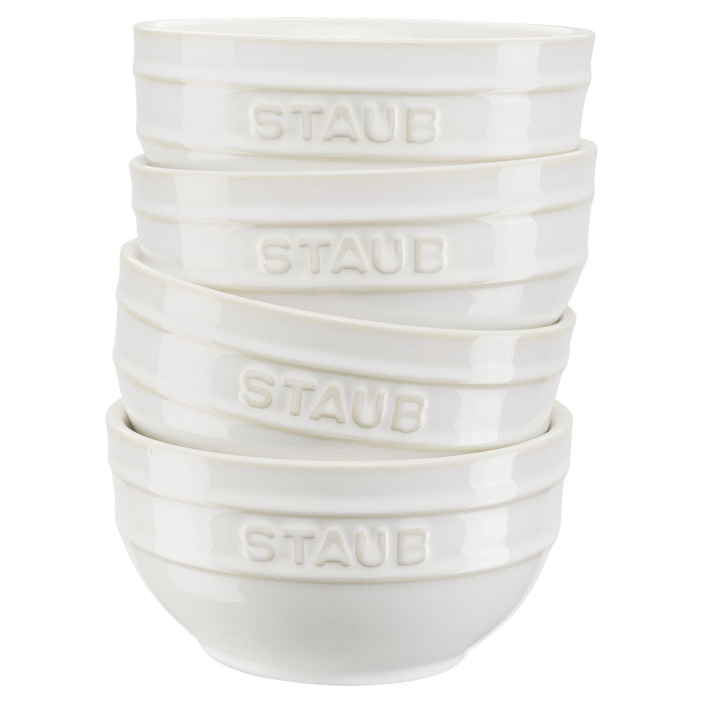 12 cm - Staub Ceramique Ciotola In Ceramica - Set 4 Pz