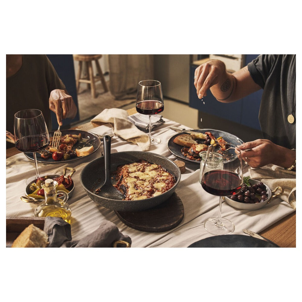 Ballarini Torre Set Padelle e Casseruole Antiaderente Ceramico In Alluminio Con Manico Rimovibile - Set 4 Pz