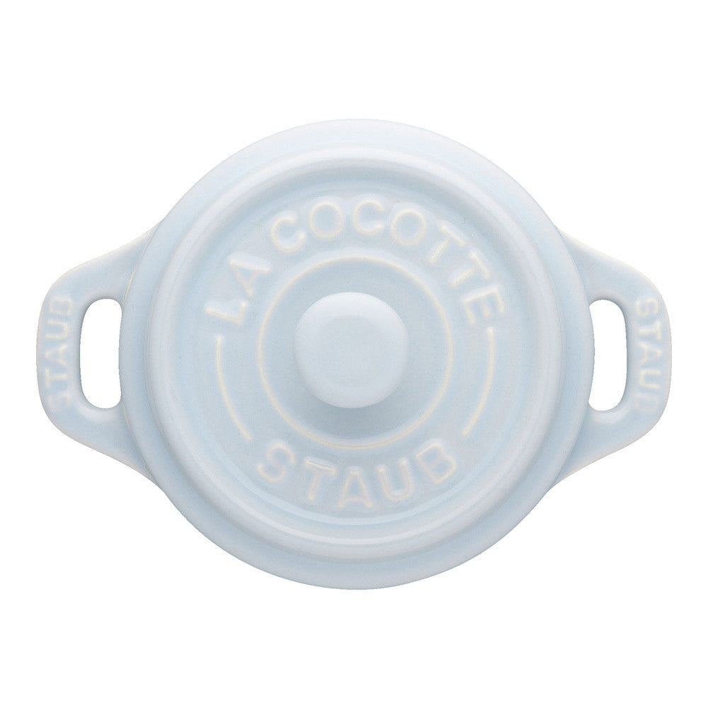 10 cm - Staub Ceramique Mini Cocotte Rotonda In Ceramica - Set 6 Pz
