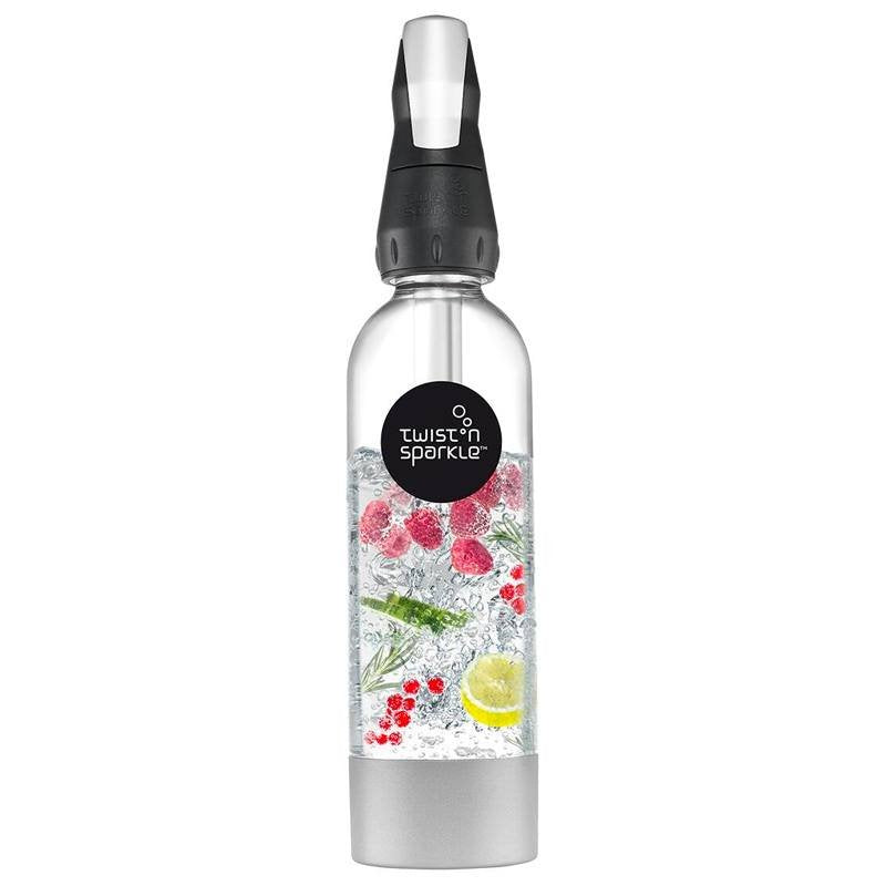 1 Litro Paderno Twist N Sparkle Sifone Soda In Acciaio Inox