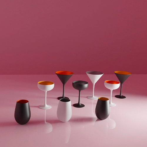 24 Cl Stolzle Lausitz Olympic Calice Cocktail In Vetro Set 6 Pezzi