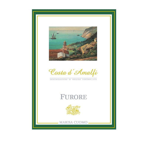 Furore Bianco Costa D Amalfi Doc 2022 Cantine Marisa Cuomo