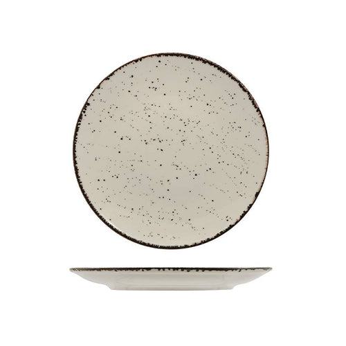 27 Cm Lioness Cromya Cream Piatto Fondo In Porcellana