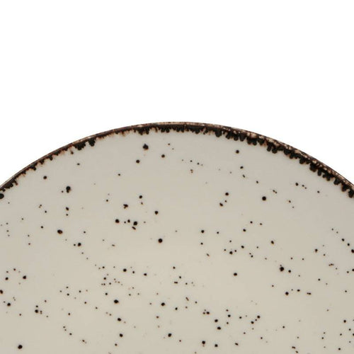 20 Cm Lioness Cromya Cream Piatto Fondo In Porcellana