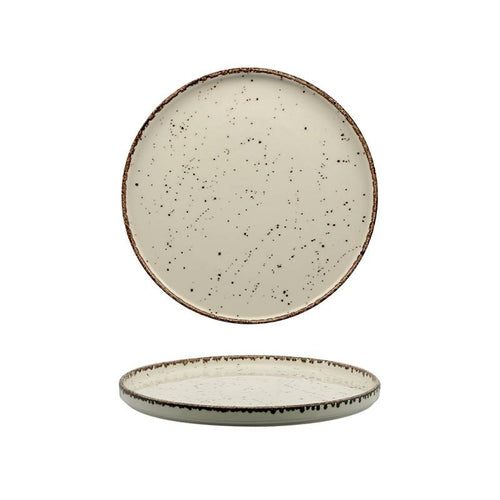 20 Cm Lioness Cromya Cream Piatto Piano In Porcellana