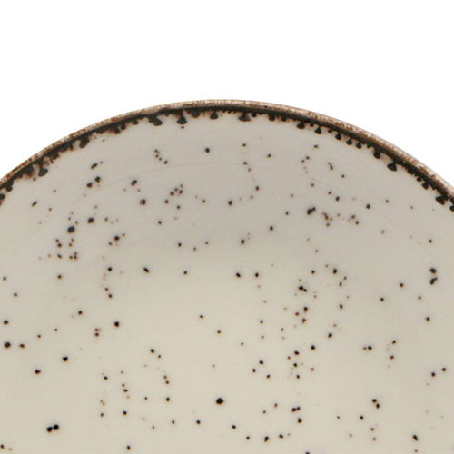 30 Cm Lioness Cromya Cream Piatto Fondo In Porcellana