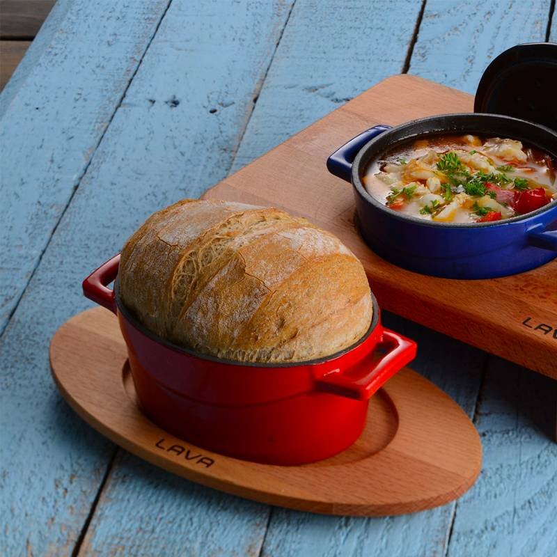 12X9 Cm Paderno Cast Iron Cookware Casseruola In Ghisa
