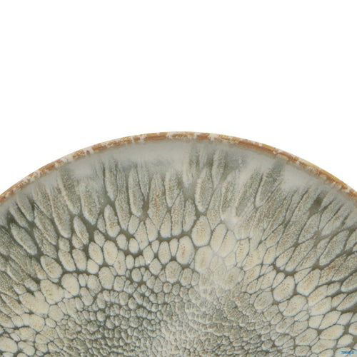 22 Cm Dust Piatto Piano In Stoneware Set 4 Pz