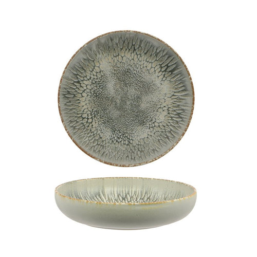 22 Cm Dust Piatto Fondo In Stoneware Set 4 Pz