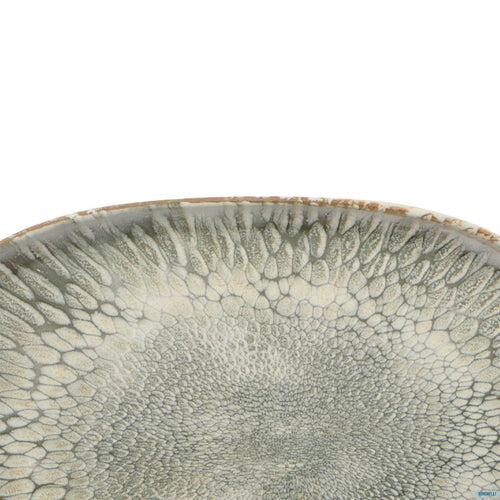 33 Cm Dust Piatto Vassoio Ovale In Stoneware Set 4 Pz