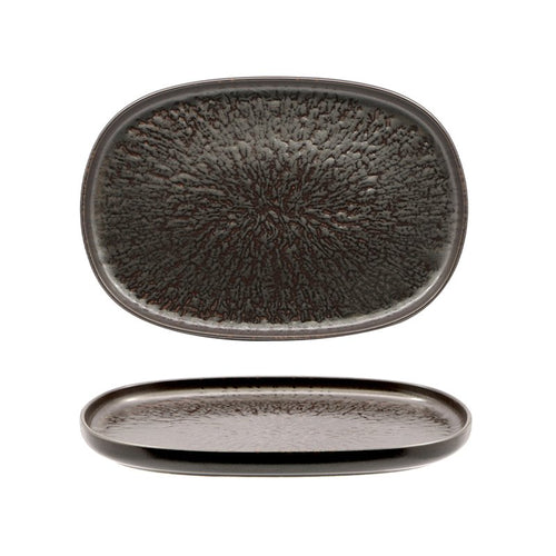 33 Cm Taal Piatto Vassoio Ovale In Stoneware Set 4 Pz