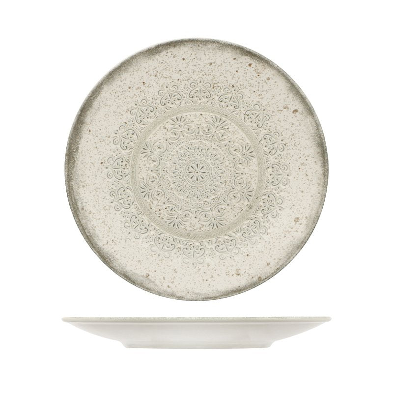 Piatto Cactus Chiaro 20x19x2h cm Pachy Stoneware Verde | Leroy Merlin
