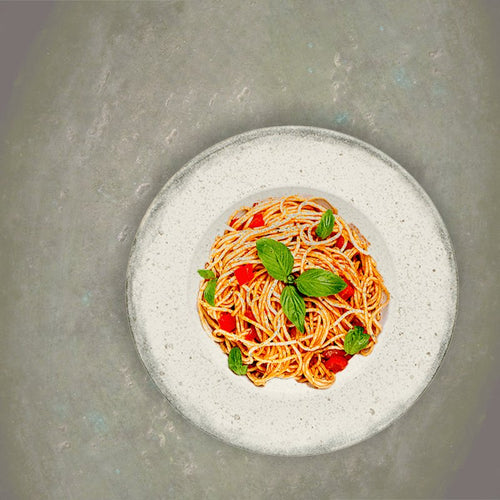 27 5 Cm Lace Piatto Pasta In Stoneware Set 4 Pz