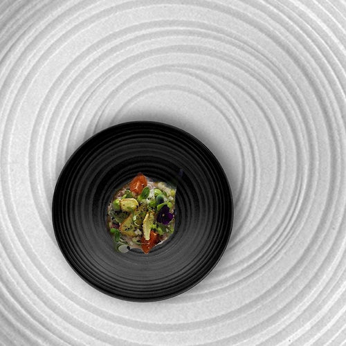 22 4 Cm Lace Piatto Fondo In Stoneware