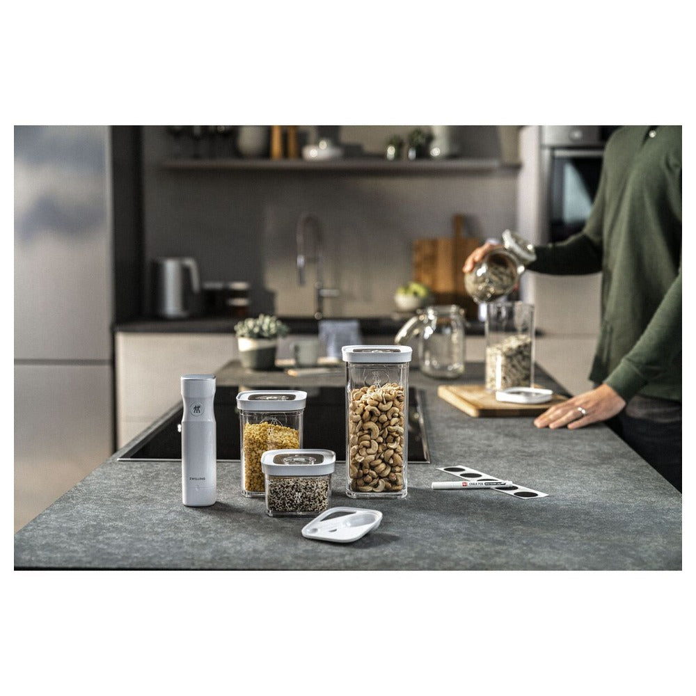 Zwilling Fresh & Save Cube Set Contenitori Sottovuoto Con Pompetta Senza Fili In Plastica - Set 6 Pz