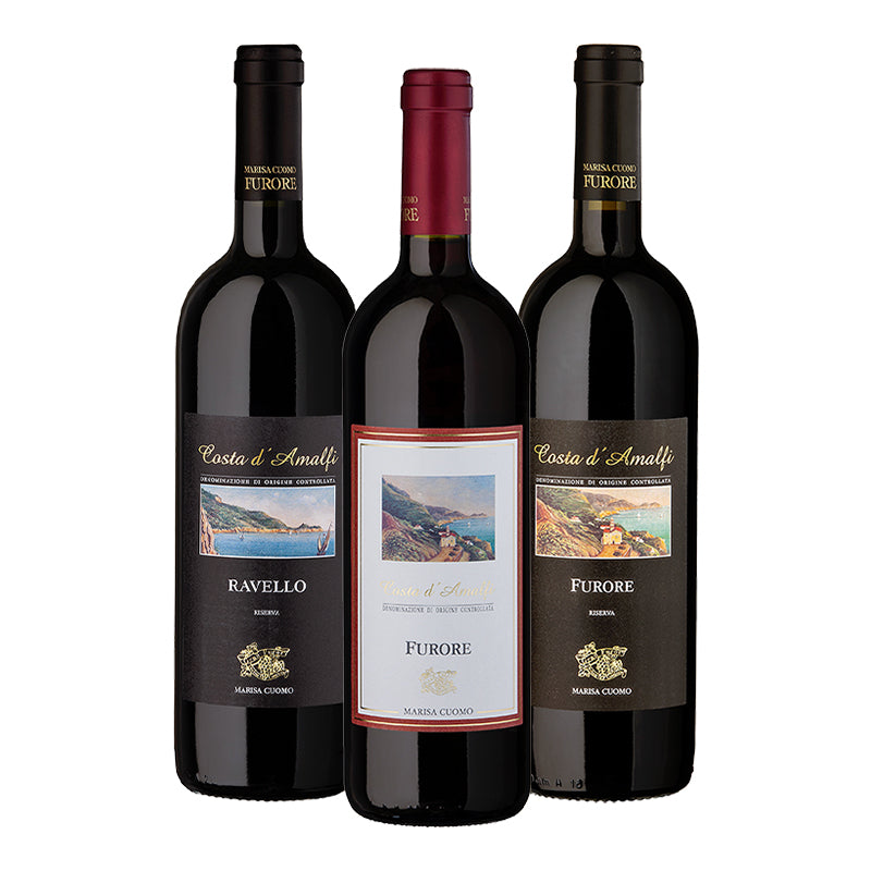 I Grandi Rossi Costa D Amalfi Doc 2019 2022 Cantine Marisa Cuomo Set 3 Bottiglie