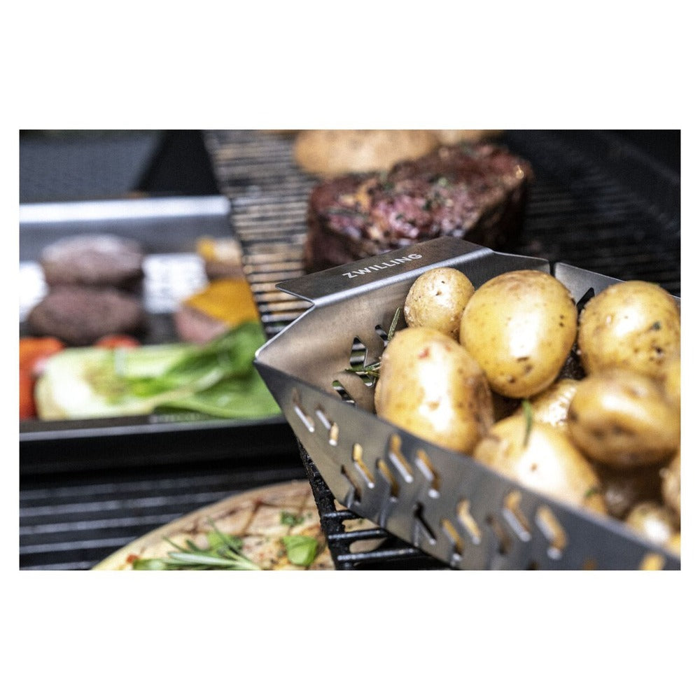 25 cm - Zwilling BBQ+ Pirofila Barbecue In Acciaio Inox
