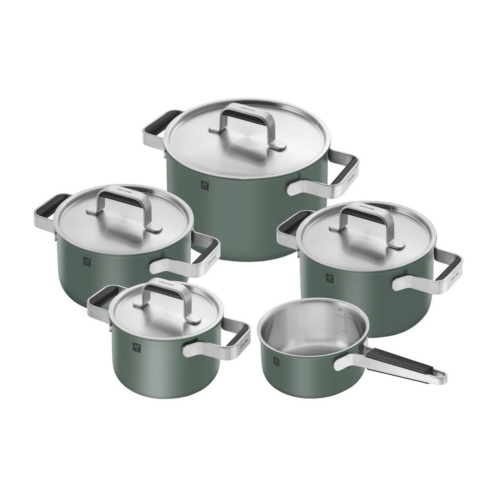 Zwilling Pure Set Pentole e Padelle In Acciaio Inox 18/10