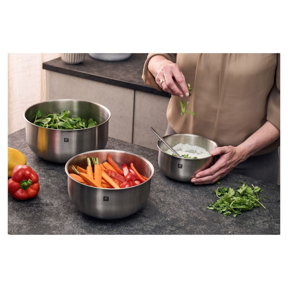 Zwilling Fresh & Save Prep Set Ciotole In Acciaio Inox 18/10 - Set 3 Pz